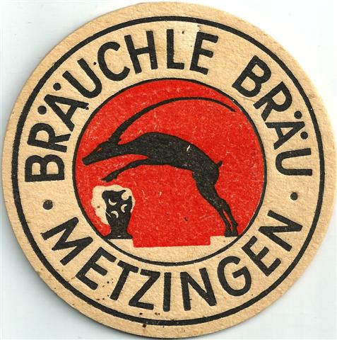 metzingen rt-bw br�uchle rund 1a (185-br�uchle br�u-schwarzrot) 